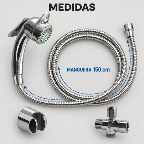Ducha Bidet Cromada