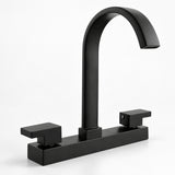 Mezclador negro de 8 pulgadas, vista limpia del producto
