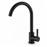 Producto de Grifería Monocontrol Para Lavaplatos Cuello Cisne Negro Mate