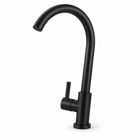 Llave Para Lavaplatos Negro Mate