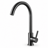Producto de Grifería Monocontrol Para Lavaplatos Cuello Cisne Gris