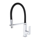 Grifería Lavaplatos Monocontrol Flexible Cromada Elegance Premium