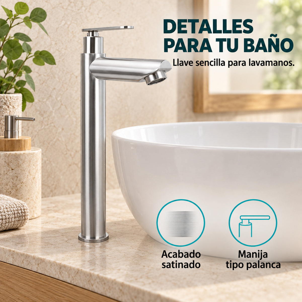Diseño y características de la grifería