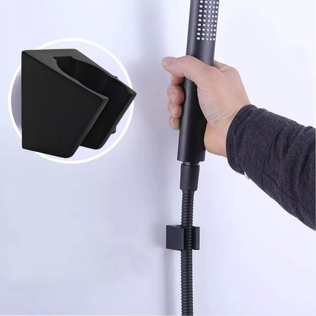 Soporte para Teleducha Negro en Metálico de Alta Calidad