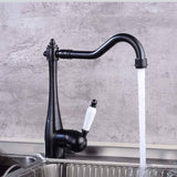 Grifería Lavaplatos Fenix Negro 26.5 cm Alto