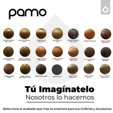 Llave Lavamanos Metalica Poste Bajo De Lujo (7602850988198)