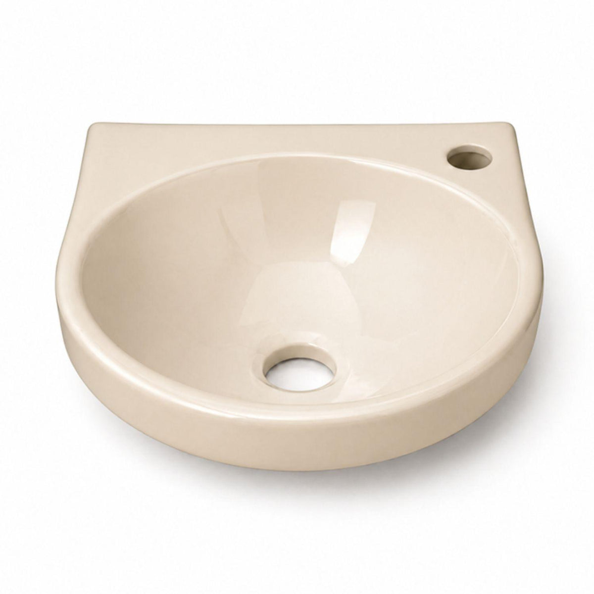 Kit Lavamanos Colgar Bone 29x29 cm + Llave Cromada Palanca + Desagüe Push Sifón Flexible Completo Baño