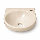 Kit Lavamanos Colgar Bone 29x29 cm + Llave Cromada Palanca + Desagüe Push Sifón Flexible Completo Baño