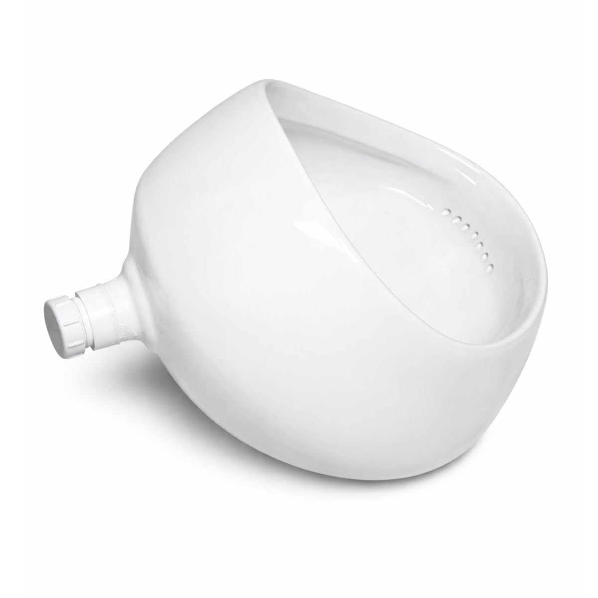 Kit Orinal en Porcelana 30x32x46 cm + Grifería Push Metálica Automática con Adaptador – Sistema Completo para Baño Institucional