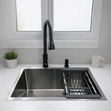 Lavaplatos Acero Inoxidable 304 Negro 60 x 45 x 21 cm
