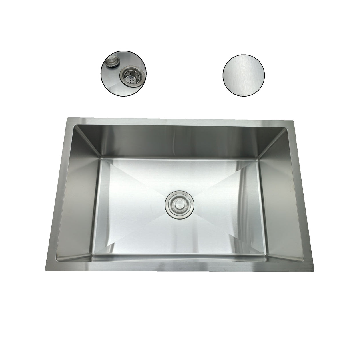 Lavaplatos Lujo Acero Inoxidable 70 x 45  Alta Calidad