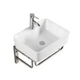 Lavamanos Sobreponer Rectangular 400*300*130 Blanco