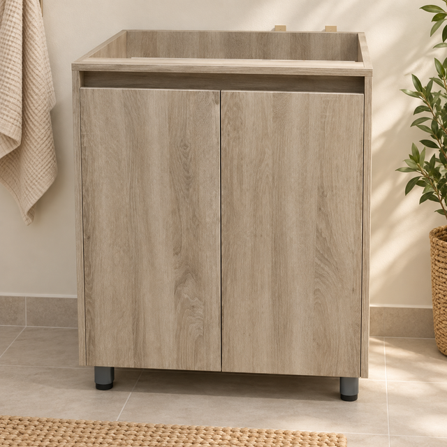 Mueble base de dos puertas 60 × 47 cm - ambiente