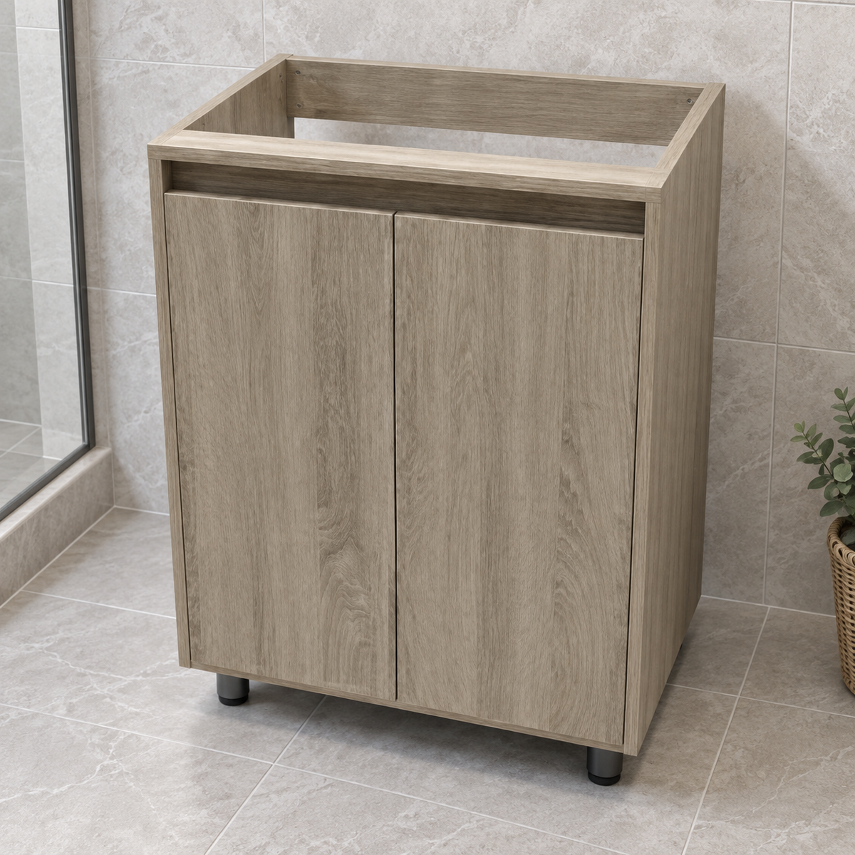 Mueble base de dos puertas 41 × 41 cm - ambiente