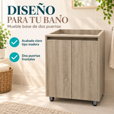 Mueble base de dos puertas 50 × 40 cm - detalle