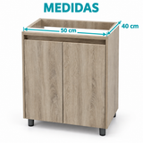 Medidas 50 × 40 cm del mueble base