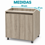 Medidas 70 × 47 cm del mueble base