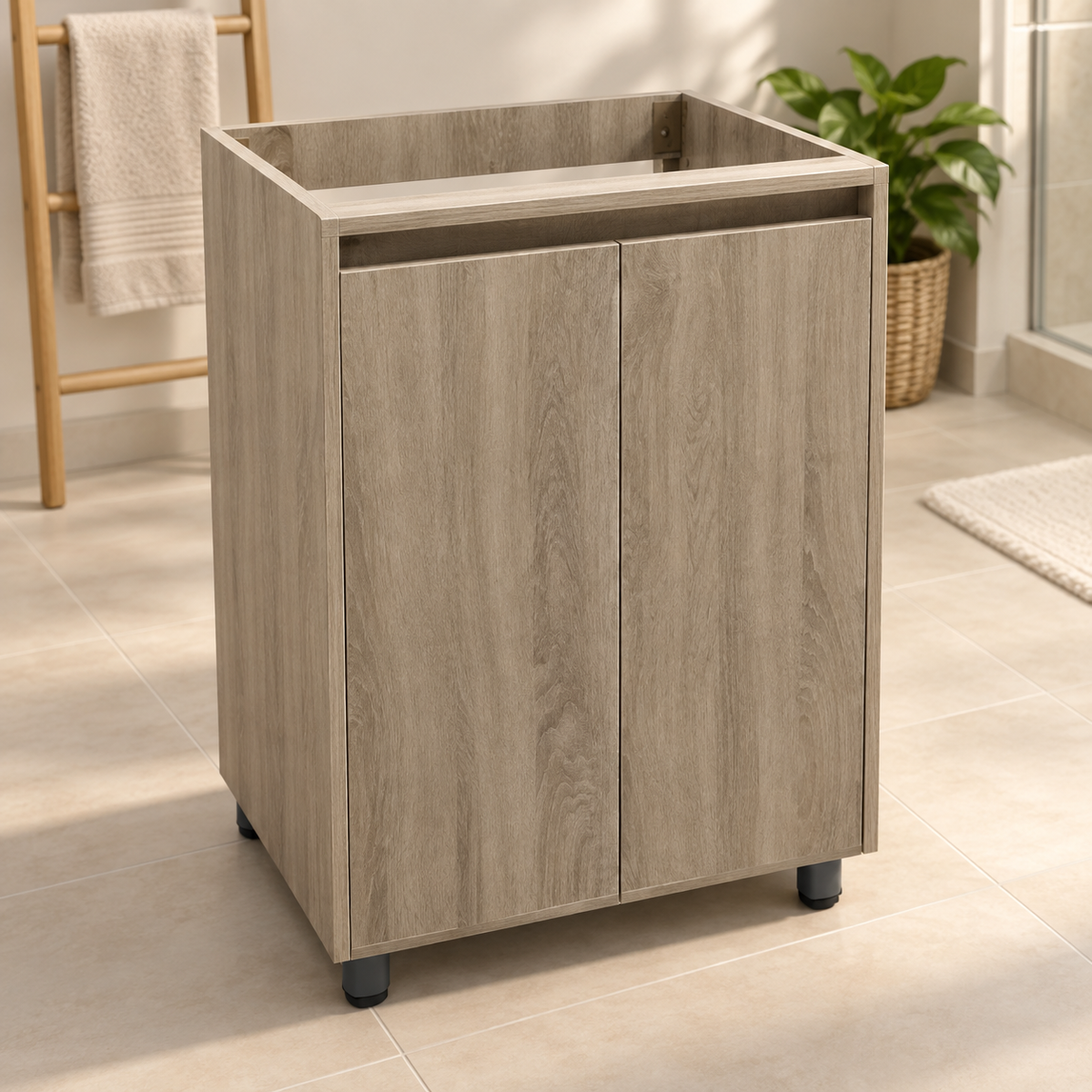 Mueble base de dos puertas 60 × 40 cm - ambiente