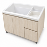 Mueble Con Lavadero Y Cajones 70 X 47 Cm: imagen del producto