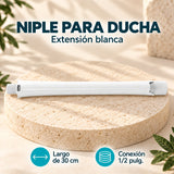Características de Niple Blanco Para Ducha 30 Cm