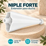 Características de Niple Forte Blanco Para Ducha 30 Cm