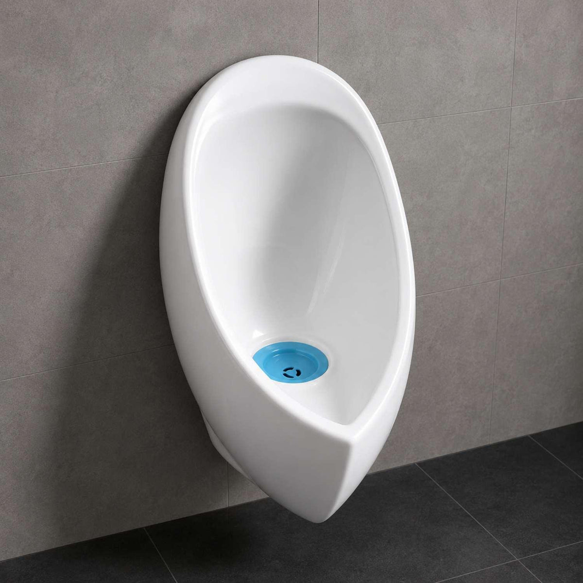 Orinal ecológico institucional sin agua bajo mantenimiento y libre de olores