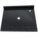 Placa De Mármol Negra Para Lavamanos 38 X 35 Cm - fondo blanco