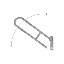 Barra De Seguridad Abatible 80 cms En Acero Inoxidable
