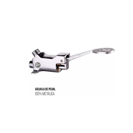 Kit X2 Válvula Pedal Alto Tráfico Institucional Manos Libres