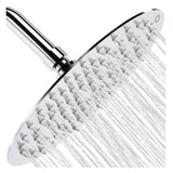 Regadera Acero Ultraplana 25 cms Redonda Alta Calidad Sin Tubo