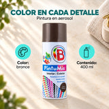 Pintura en Aerosol Bronce de 400 ml — características