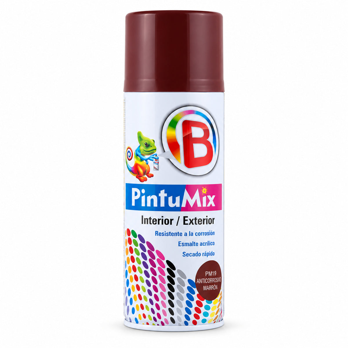 Pintura en aerosol anticorrosiva marrón 280 g · 01 portada
