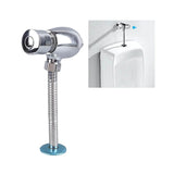 Grifería Push para Orinal 100% Metálica con Sistema Automático y Adaptador