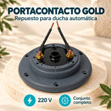Características de Portacontacto Gold Automático Completo Para Ducha 220 V