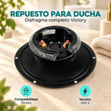 Diafragma completo para ducha Victory 220 V - ambientación o características