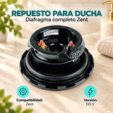 Diafragma completo para ducha Zent 110 V - ambientación o características