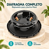 Diafragma completo para ducha Maxi con resortes y dos terminales