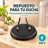 Portacontacto Completo Para Ducha Maxi 220 V y características