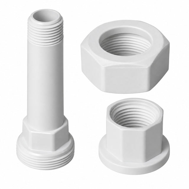 Acople De Pared Blanco Para Ducha Dirigible — producto