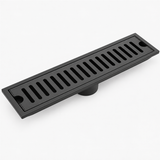 Rejilla Lineal Ranurada Negra Para Piso 40 x 10 cm — producto