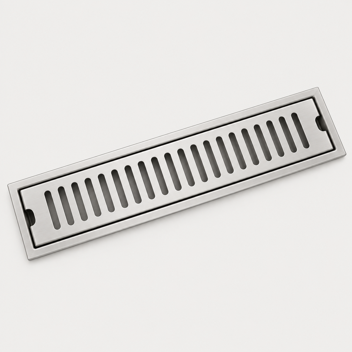 Rejilla Lineal Ranurada Satinada Para Piso 40 x 10 cm — producto