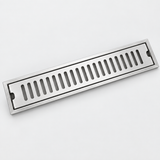 Rejilla Lineal Ranurada Satinada Para Piso 60 x 10 cm — producto