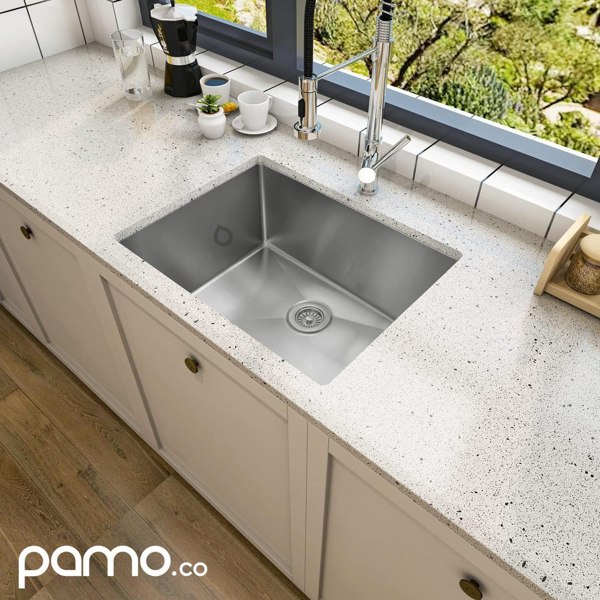 Lavaplatos Acero 304 De 60x40 cm