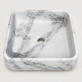 Lavamanos De Sobreponer Rectangular Carrara 39 x 39 x 10 cm — producto