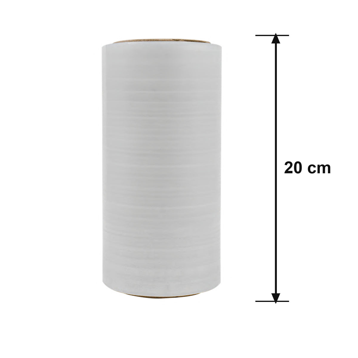 Película Stretch Transparente 20 cm · 18 micras · medidas