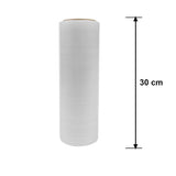 Película Stretch Transparente 30 cm · 18 micras · medidas
