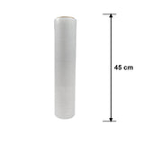 Película Stretch Transparente 45 cm · 18 micras · medidas