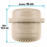 Medidas verificadas de Ducha Eléctrica Victory Beige 110 V Sin Miniducha, 16 cm