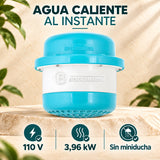 Características de Ducha Eléctrica Victory Blanca y Azul 110 V Sin Miniducha, 16 cm