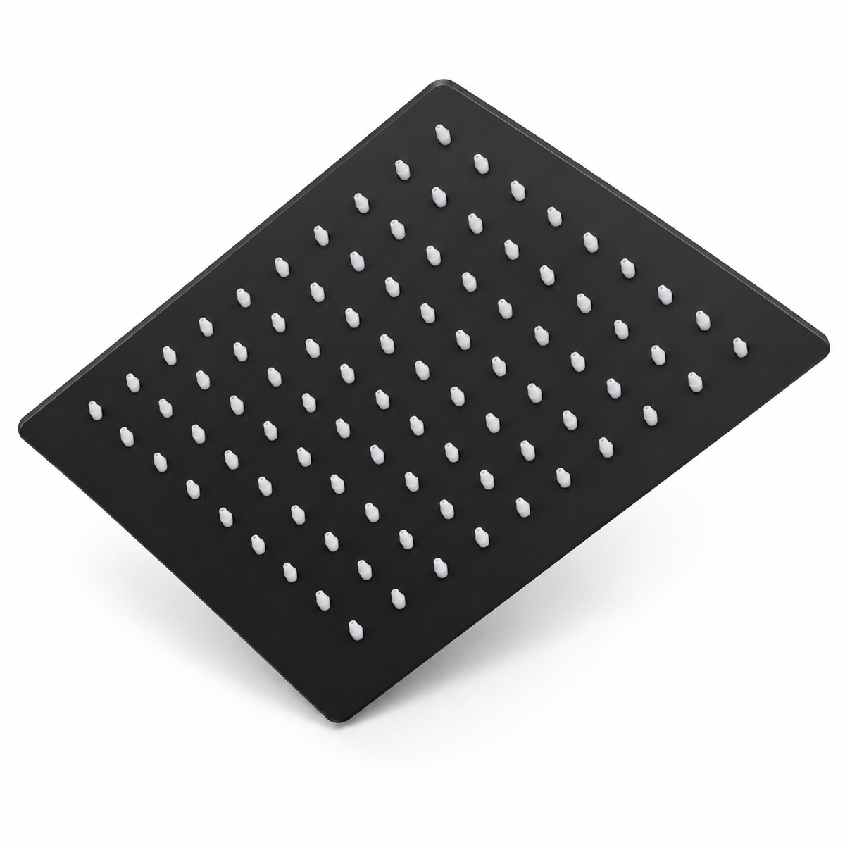 Regadera cuadrada negra mate de 8 pulgadas — 02-producto